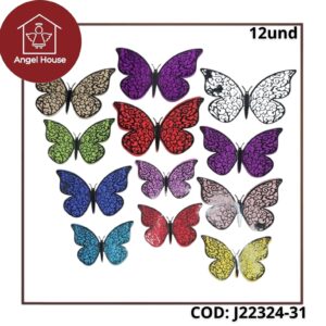 Mariposas (12 und)