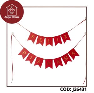 Banderín Feliz Día Mamá