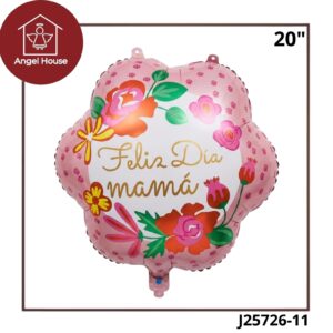 Globo metalizados de flor