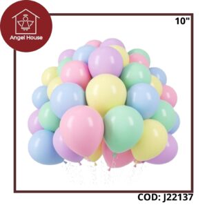 Globo Pastel 10" (50und)