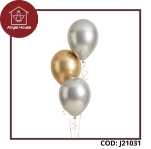 Globo Cromado 10" (50und)