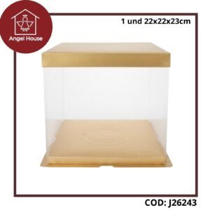 Caja PVC 22X22X23cm