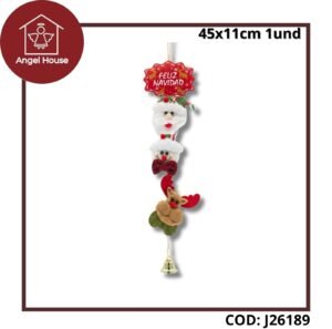 Decoración Navideña para colgar 45x11cm